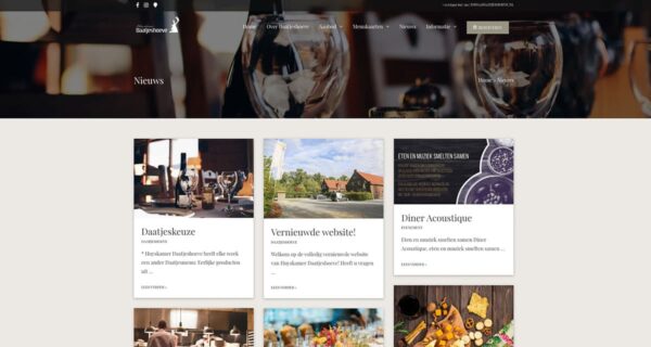 Daatjeshoeve Nederweert - Blok56 - ontwerp van logo, huisstijl en website