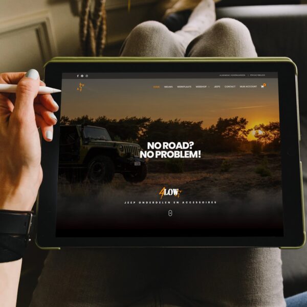 Webshop voor 4Low - specialist op het gebied van Jeep onderdelen - Blok56
