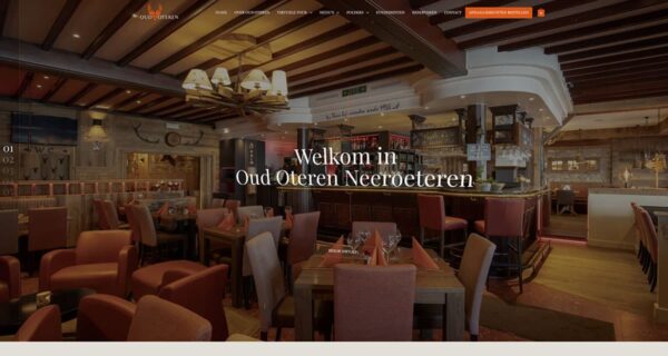 Huisstijl, menukaart, fotografie, belettering en webshop | Restaurant Oud Oteren