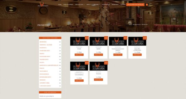 Webshop Oud Oteren - Blok56 - ontwerp van logo, huisstijl en website