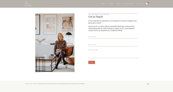 Lisa Bekelaar Eindhoven - Blok56 - ontwerp van logo, huisstijl en website