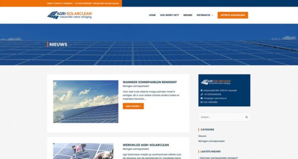 Agri-SolarClean Ospel - Blok56 - ontwerp van logo, huisstijl en website