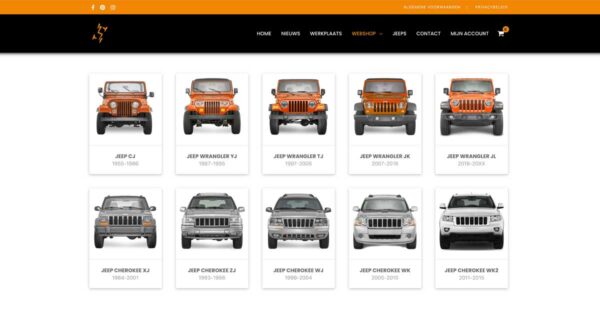 Webshop 4Low Budel - Blok56 - ontwerp van logo, huisstijl en website