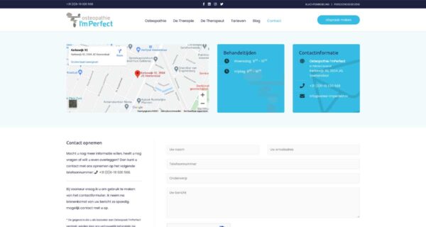 I’m Perfect Veenendaal - Blok56 - ontwerp van logo, huisstijl en website