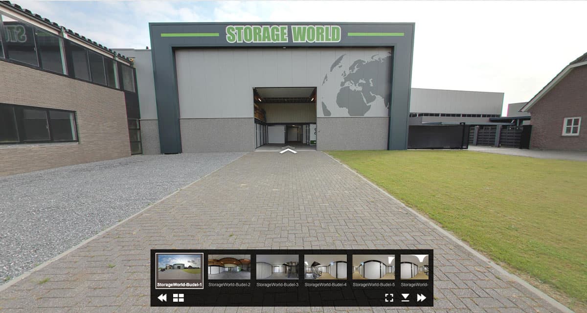 Virtuele tour Storage World Budel en Maarheeze