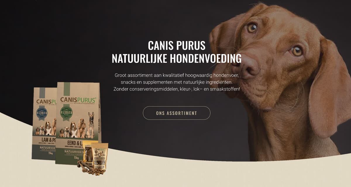 Ontwerp huisstijl, verpakkingen en website | CanisPurus