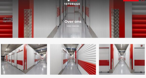 1Storage Valkenswaard - Blok56 - ontwerp van logo, huisstijl en website