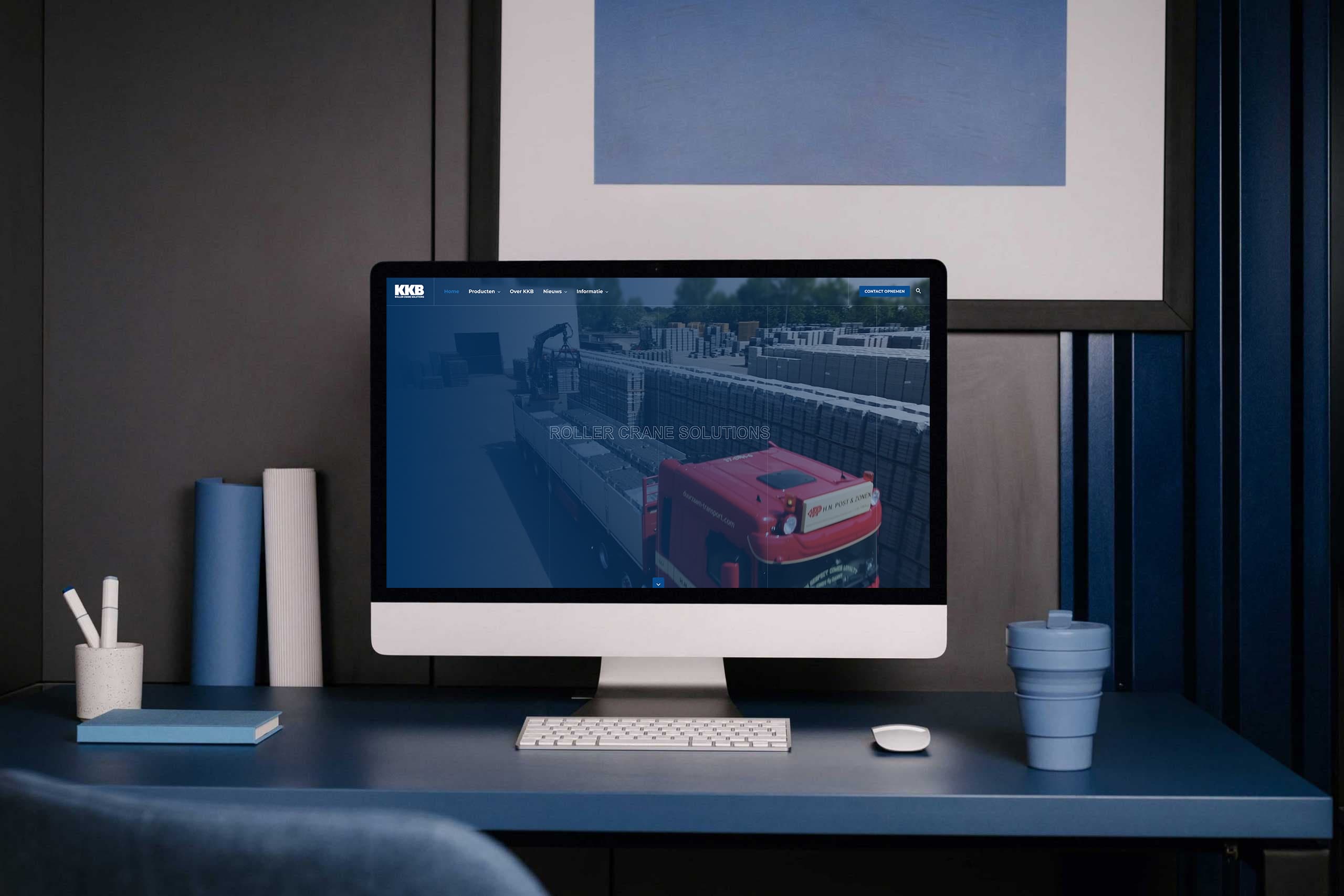 Totaalproject voor KKB Solutions – van logo tot website - Blok56