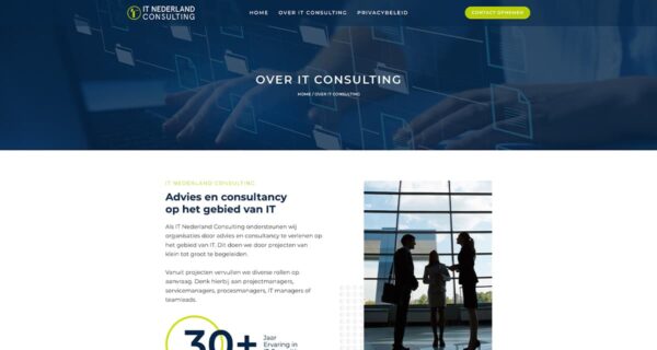 IT Nederland Consulting - Logo, huisstijl en website laten maken - Blok56