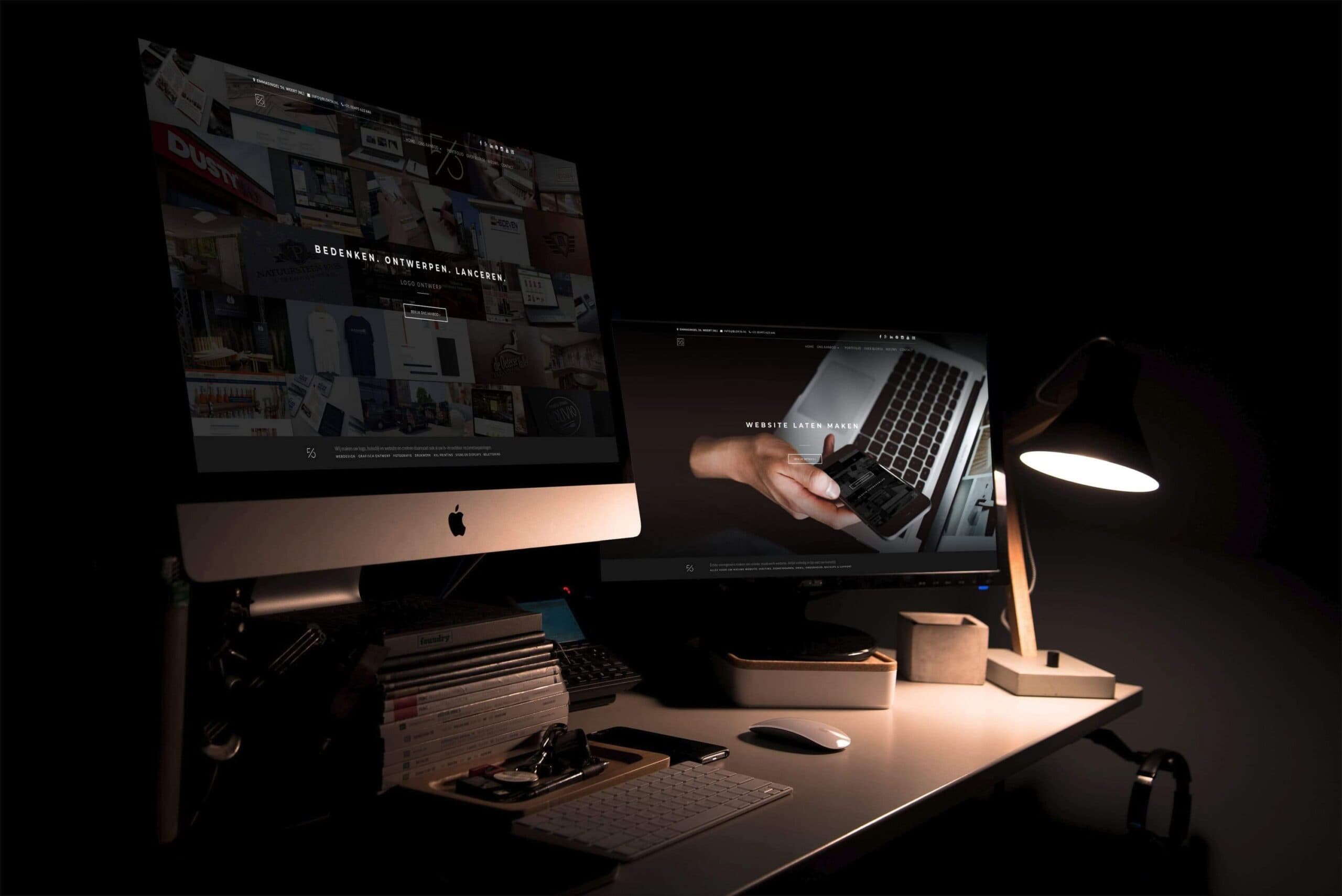 Website laten maken door Blok56 - specialist in webdesign en branding