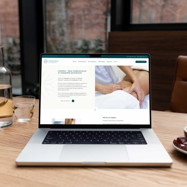 Logo, huisstijl en website laten maken - OsteoDoc - blok56